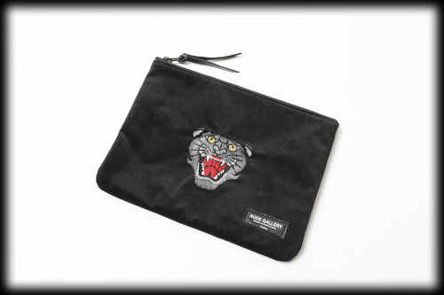 RUDEGALLERY.STUDIO POUCH - PANTHER FACE.2019.9.25.JPG